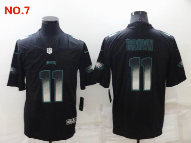 Men's Philadelphia Eagles #11 AJ Brown Jersey NO.7;